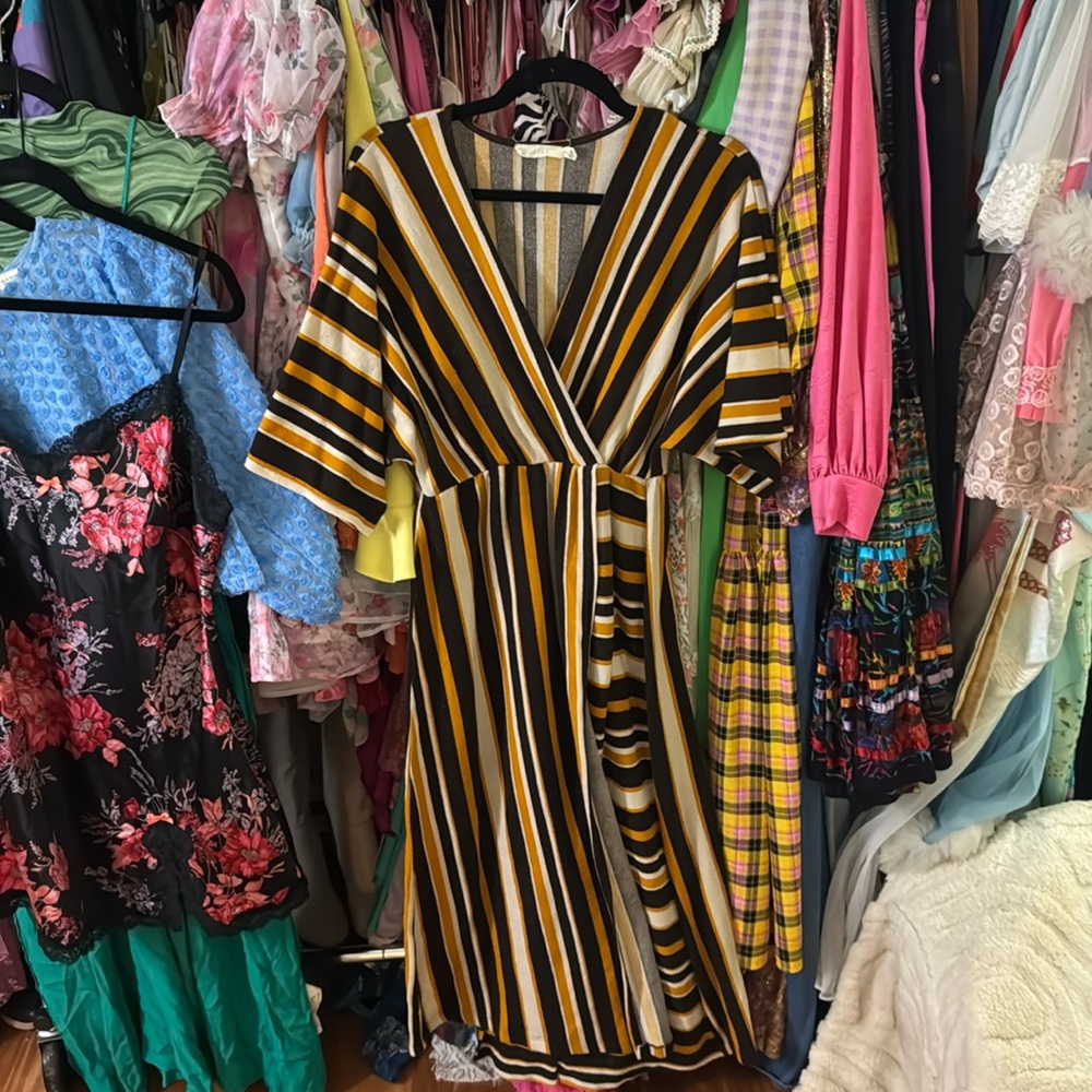 Striped Lish 70’s dress